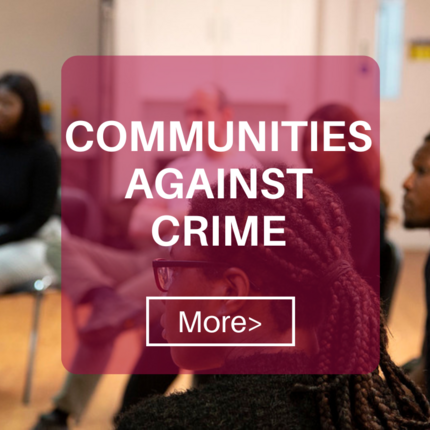 Communities against crime abcd button