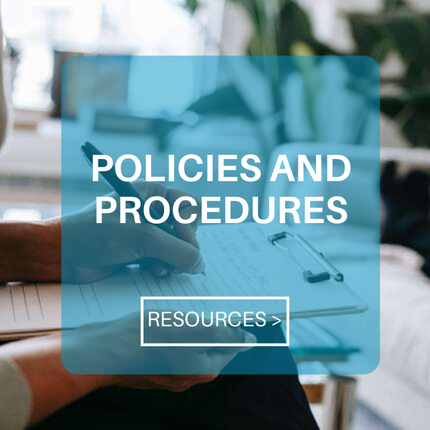 Policies and procedures 