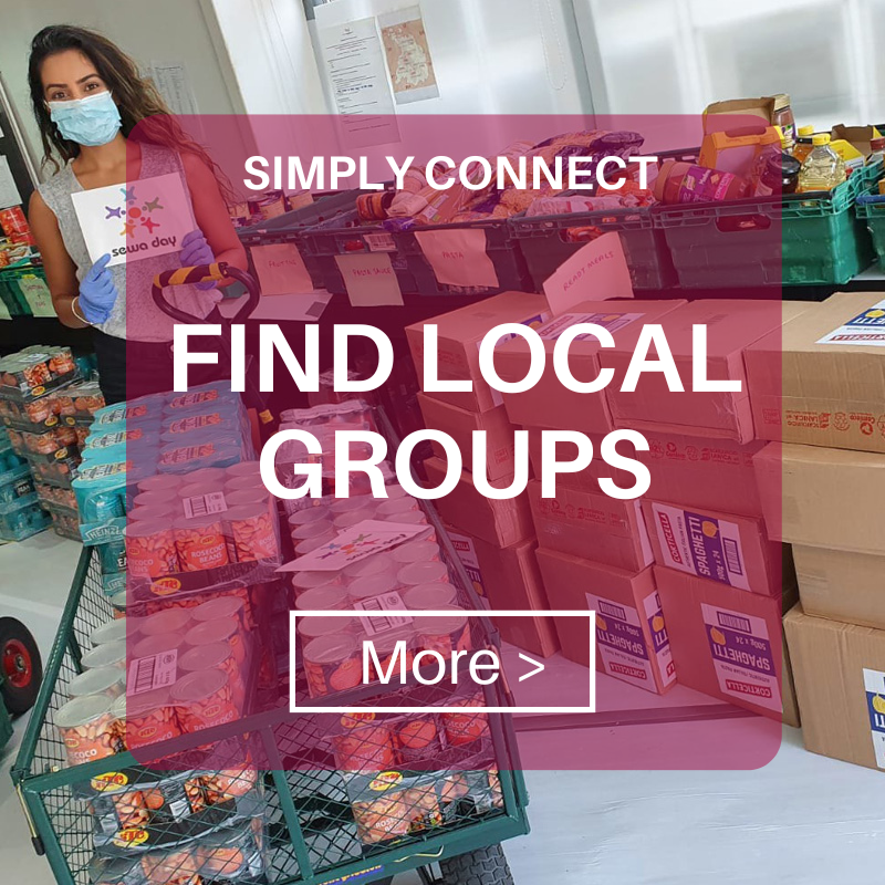 Simply Connect groups button