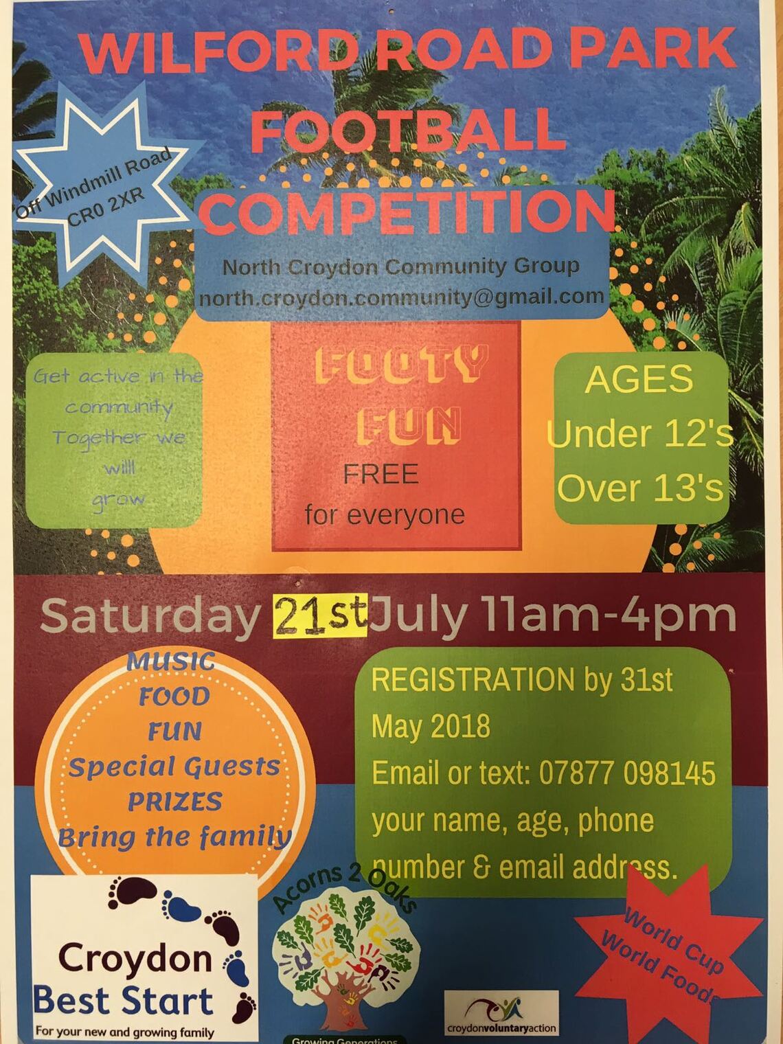 Selhurst world football and food